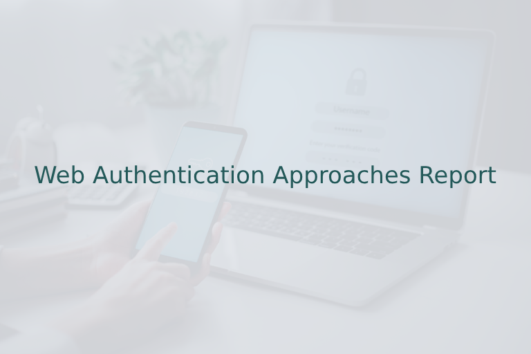 Web Authentication Approaches