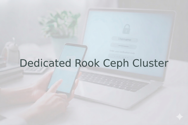 Dedicated Rook Ceph Cluster